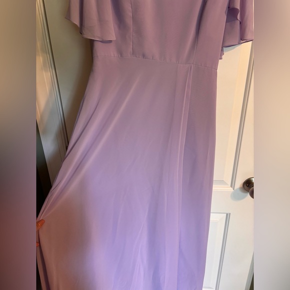 Revelry Bridesmaid Amethyst Formal Prom Dress - Picture 4 of 13